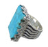 Turquoise And Sterling Silver Southwest Ring Size 6-1/4 WX62119