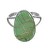Authentic Sterling Silver Southwest Turquoise Ring Size 5-1/4 MX62043