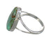 Southwest Sterling Silver Turquoise Inlay Ring Size 5-1/4 MX62050