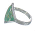 Sterling Silver Turquoise Inlay Southwest Ring Size 6 MX62213