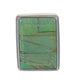 Southwest Turquoise Inlay Sterling Silver Jewelry Ring Size 6-1/4 MX62314