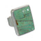 Turquoise Inlay Sterling Silver Southwest Ring Size 5 MX62343