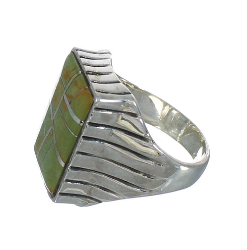 Sterling Silver Turquoise Ring Size 11-1/4 MX62278