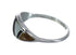 Silver And Multicolor Inlay Southwest Ring Size 8-3/4 VX61741