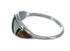 Multicolor Southwest Authentic Sterling Silver Jewelry Ring Size 6-1/4 VX61735