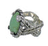 Turquoise Southwestern Sterling Silver Ring Size 4-1/2 WX80734