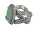 Genuine Sterling Silver Southwestern Turquoise Ring Size 7-3/4 WX80766
