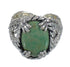 Southwest Turquoise And Authentic Sterling Siver Ring Size 6-1/4 WX80770