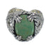Southwestern Turquoise And Authentic Sterling Siver Ring Size 8-1/4 WX80779