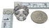 Genuine Sterling Silver Southwestern Turquoise Ring Size 8-1/4 RX62045