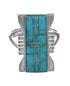 Turquoise Genuine Sterling Silver Ring Size 8-1/4 RX62245
