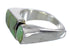 Sterling Silver Turquoise Southwest Ring Size 8-1/4 VX61417
