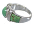 Turquoise And Genuine Sterling Silver Ring Size 8-1/4 VX61483