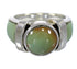 Turquoise And Sterling Silver Southwest Jewelry Ring Size 6-1/2 VX61494