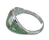 Genuine Sterling Silver Turquoise And Opal Southwest Ring Size 4-1/2 YX82585