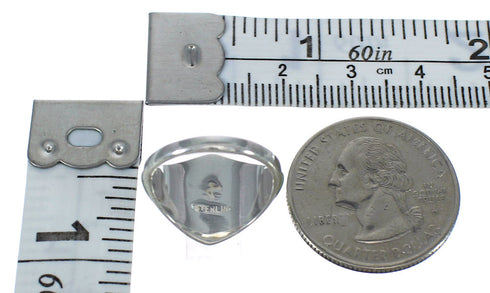 Silver Opal Turquosie Southwest Ring Size 7 YX82599