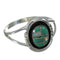 Southwest Silver Opal And Turquoise Inlay Ring Size 8-3/4 WX70600