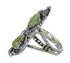 Authentic Sterling Silver And Turquoise Southwestern Ring Size 5-3/4 RX62822