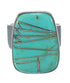 Turquoise Inlay Sterling Silver Southwest Ring Size 4-3/4 WX63094