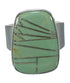 Genuine Sterling Silver Southwestern Turquoise Inlay Jewelry Ring Size 6-1/4 WX63195