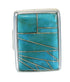 Turquoise Silver Southwestern Ring Size 5-1/2 YX70415