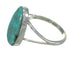 Southwestern Turquoise And Silver Jewelry Ring Size 6-3/4 YX70607