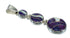 Sterling Silver And Magenta Turquoise Opal Inlay Pendant MX62434