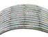 Genuine Sterling Silver And Opal Zuni Cuff Bracelet VX64665