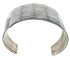 Genuine Sterling Silver And Opal Zuni Cuff Bracelet VX64665