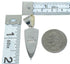 Genuine Sterling Silver Multicolor Inlay Southwest Jewelry Pendant MX65560