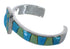 Genuine Sterling Silver Turquoise Southwest Bracelet VX63144