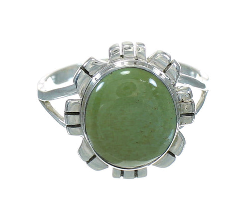 Turquoise Southwest Sterling Silver Ring Size 6 VX64105