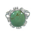 Turquoise Authentic Sterling Silver Southwest Ring Size 4-3/4 VX64115