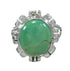 Turquoise And Silver Southwest Ring Size 8-3/4 VX64136