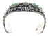 Genuine Sterling Silver Southwest Turquoise Heavy Bracelet Jewelry VX63371
