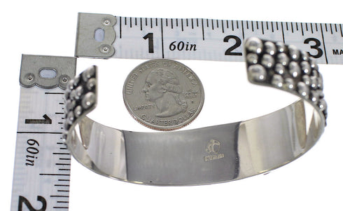 Turquoise Sterling Silver Butterfly Dragonfly Cuff Bracelet VX63751