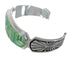 Southwestern Turquoise Sterling Silver Jewelry Cuff Bracelet VX63566