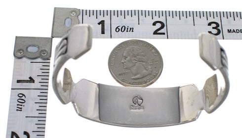 Southwestern Turquoise Sterling Silver Jewelry Cuff Bracelet VX63566