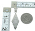 Sterling Silver Southwest Opal And Turquoise Pendant MX63875