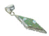 Southwest Genuine Sterling Silver Turquoise Opal Jewelry Pendant MX63960