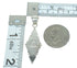 Multicolor Inlay And Sterling Silver Southwestern Slide Pendant WX63722