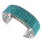 Genuine Sterling Silver Turquoise Cuff Bracelet VX63706