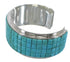 Genuine Sterling Silver Turquoise Cuff Bracelet VX63706