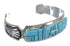 Turquoise Sterling Silver High Quality Cuff Bracelet VX63713