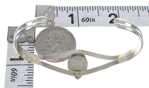 Sterling Silver Multicolor Southwest Cuff Bracelet VX63841