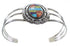Multicolor Genuine Sterling Silver Cuff Bracelet VX63858