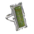 Southwest Silver And Turquoise Ring Size 8-1/2 YX79975