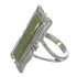 Southwest Sterling Silver And Turquoise Ring Size 6-1/2 YX79977