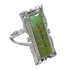 Southwest Turquoise And Sterling Silver Ring Size 4-3/4 YX79986