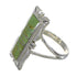 Silver And Turquoise Southwest Ring Size 7 YX80007